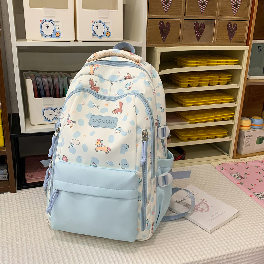 Playful Cartoon-Themed Backpack