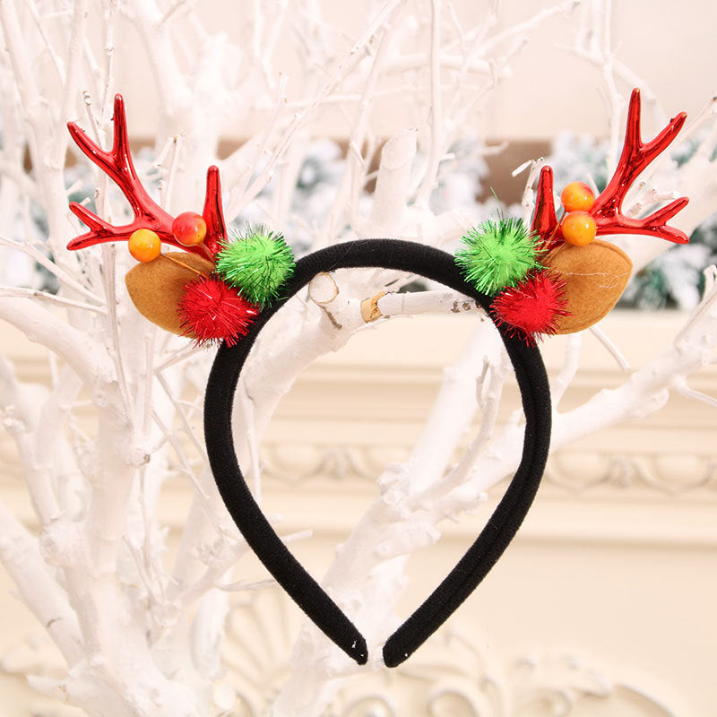 Festive Holiday Antler Headband Kalsten
