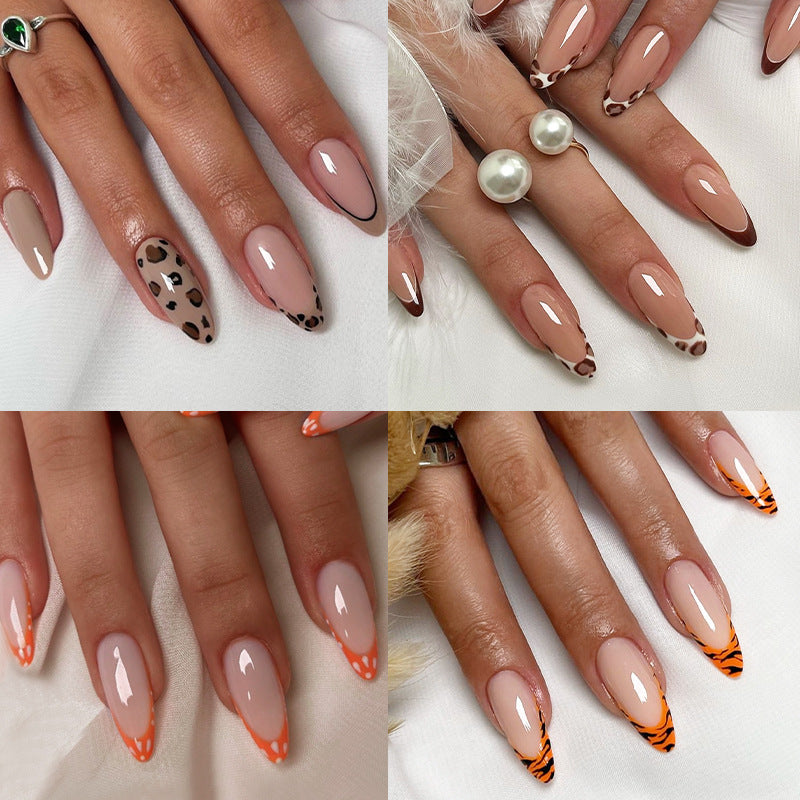 Decorative Stiletto Press-On Nail Set kalsten