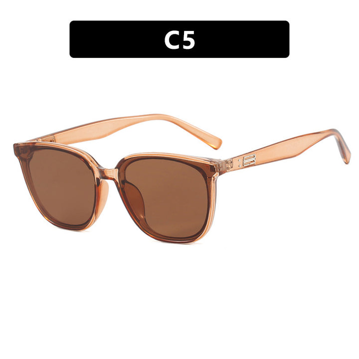 Ladies elegant sunglasses with trendy transparent frame Kalsten