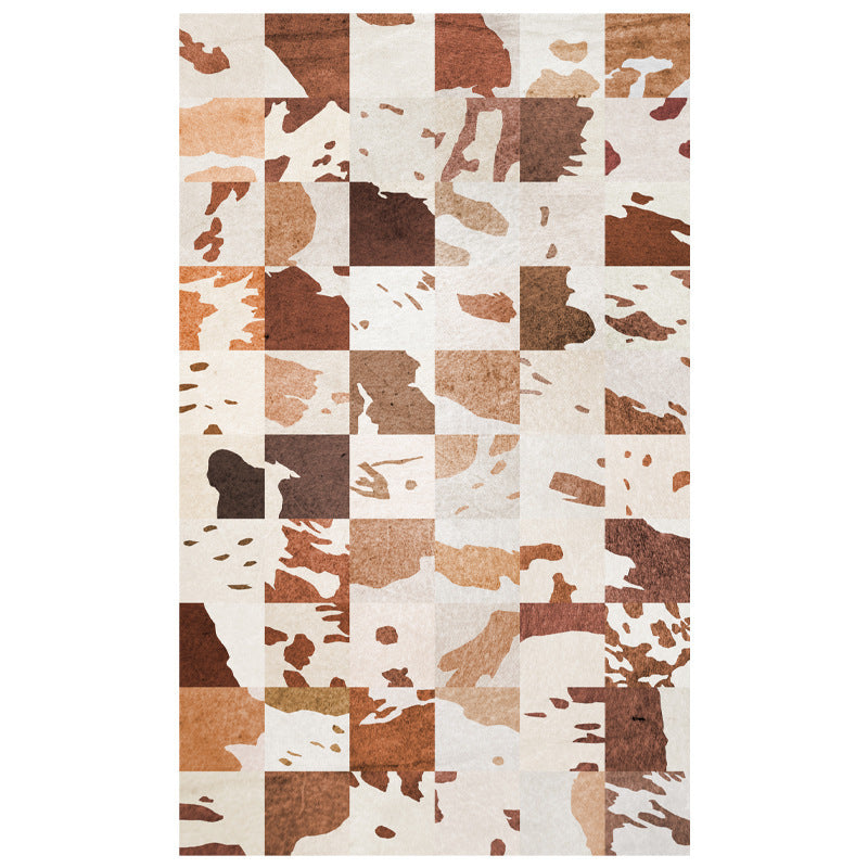 Textured Geometric Area Rug