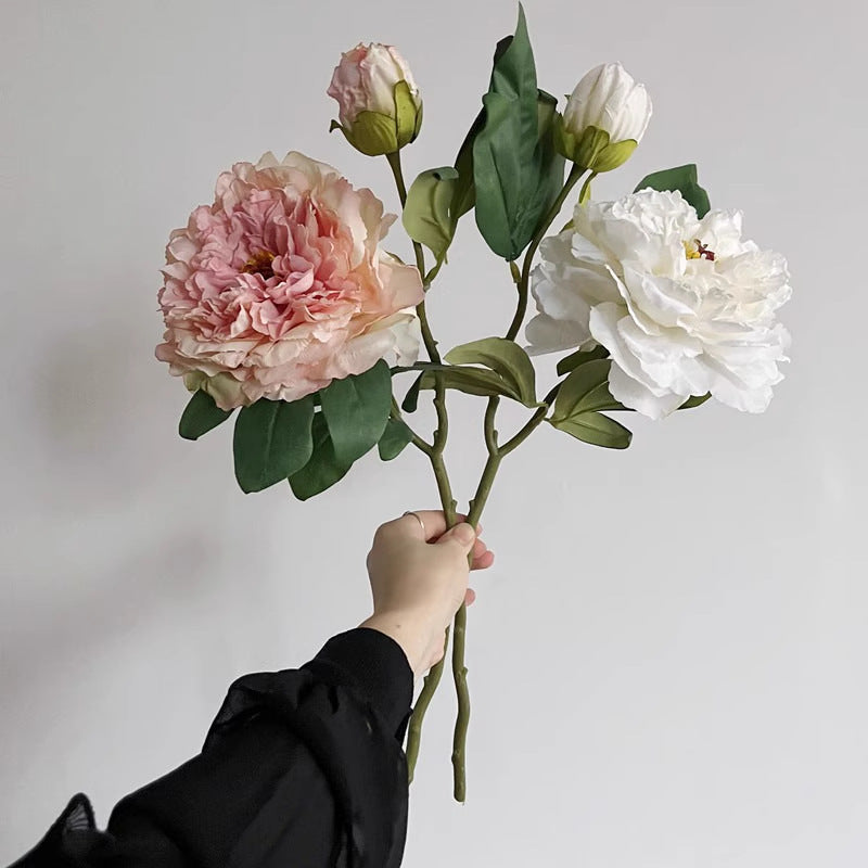 Decorative Artificial Peony Stem