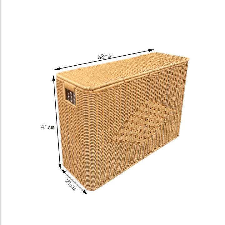 Rectangular Woven Storage Chest Kalsten