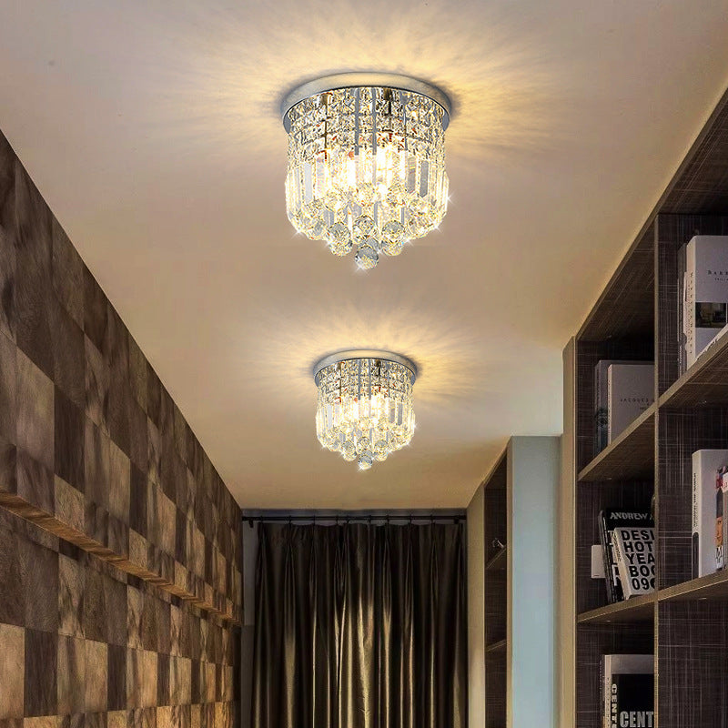 Crystal Layered Chandelier