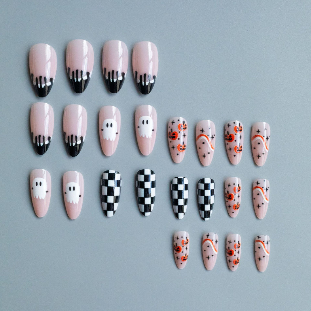 Creative Halloween Themed Nail Art Set