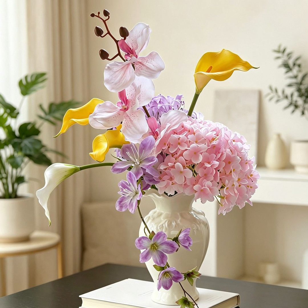 Elegant Mixed Flower Arrangement for Beautiful Interiors