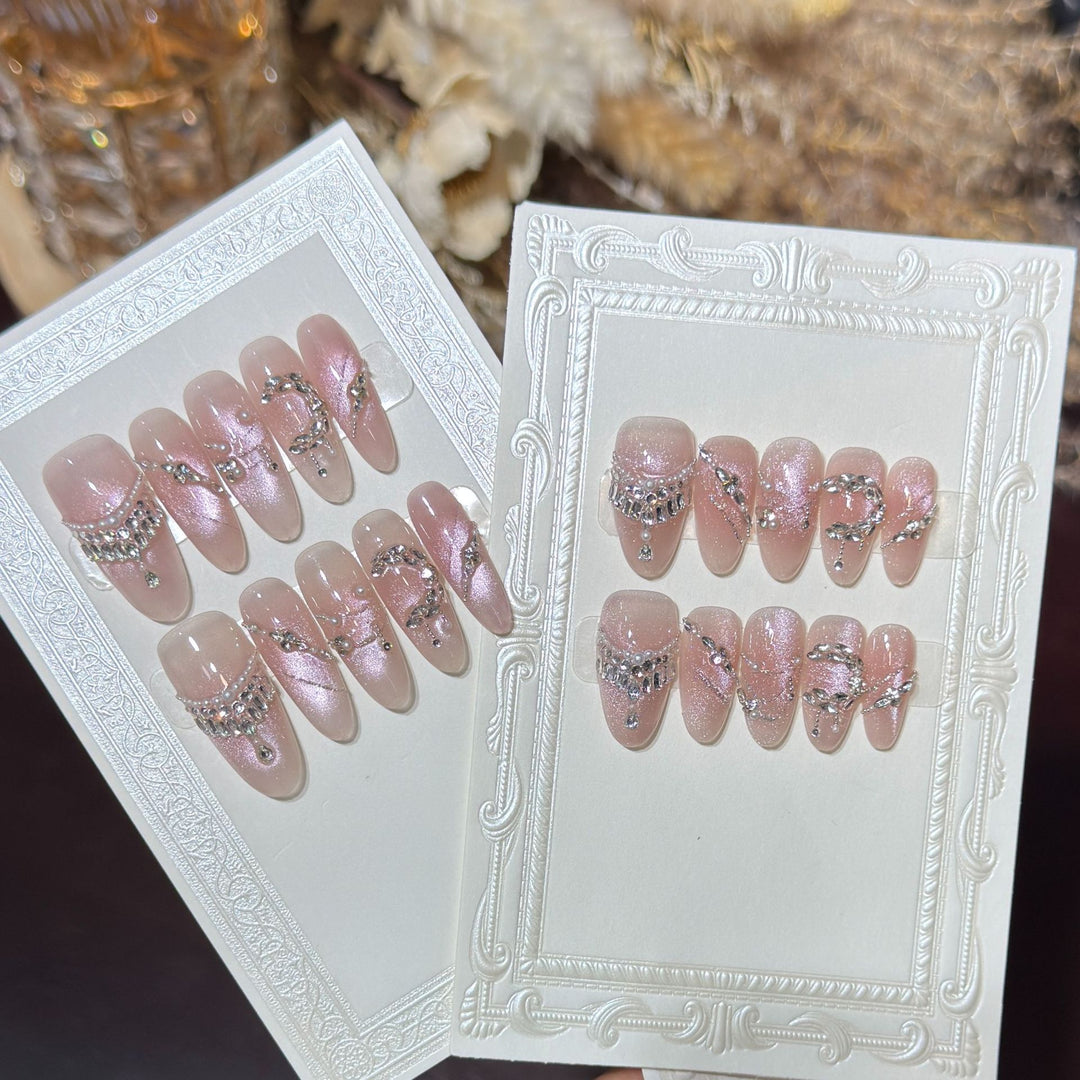 Artistic Stiletto Nail Art Design Kalsten