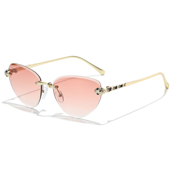 Designer Cat-Eye Sunglasses with Decorative Accents Kalsten