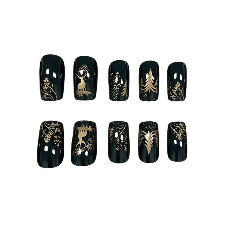 Festive Holiday Nail Art Kalsten