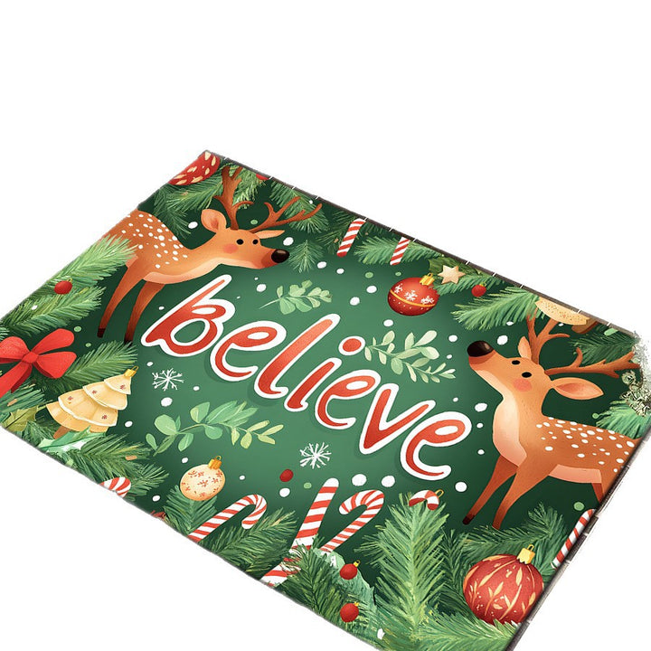 Festive Themed Welcome Mat