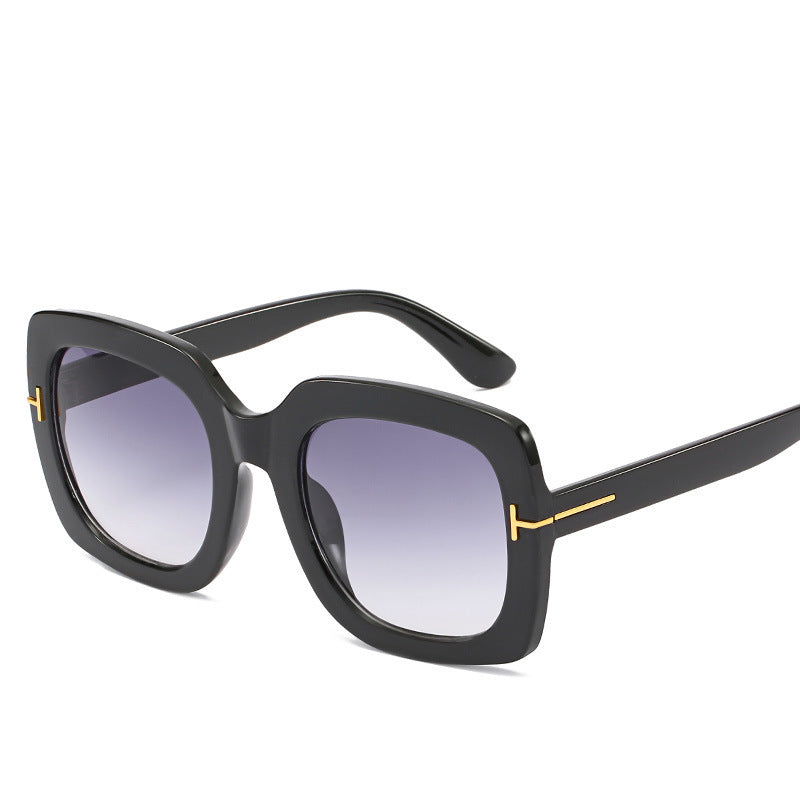 Oversized Fashion Sunglasses with Gradient Lenses Kalsten