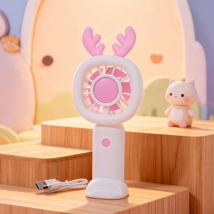 Women's portable creative fan with USB connection Kalsten