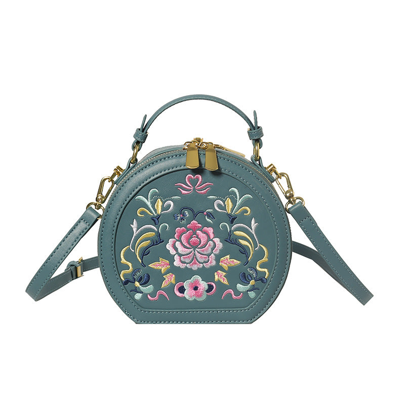 Vintage Floral Embroidered Handbag Kalsten