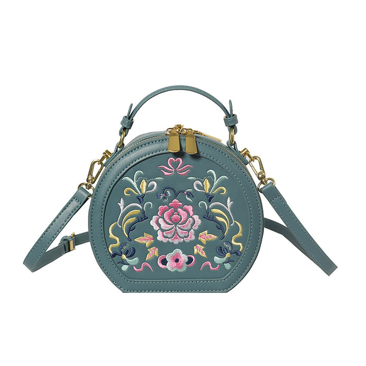 Vintage Floral Embroidered Handbag Kalsten
