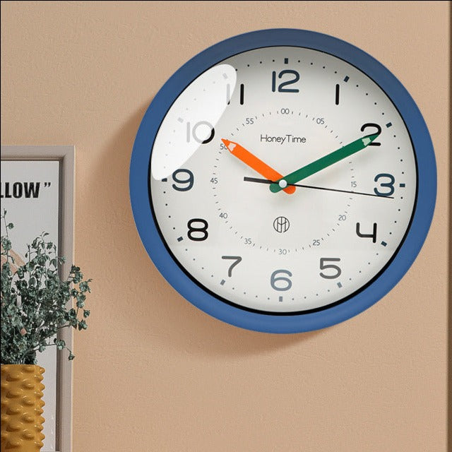 Silent Sweep - Stylish Silent Wall Clock for Children's Rooms Noxord