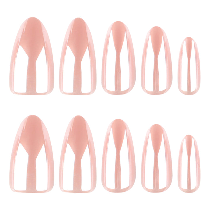 High-gloss stiletto nails Kalsten
