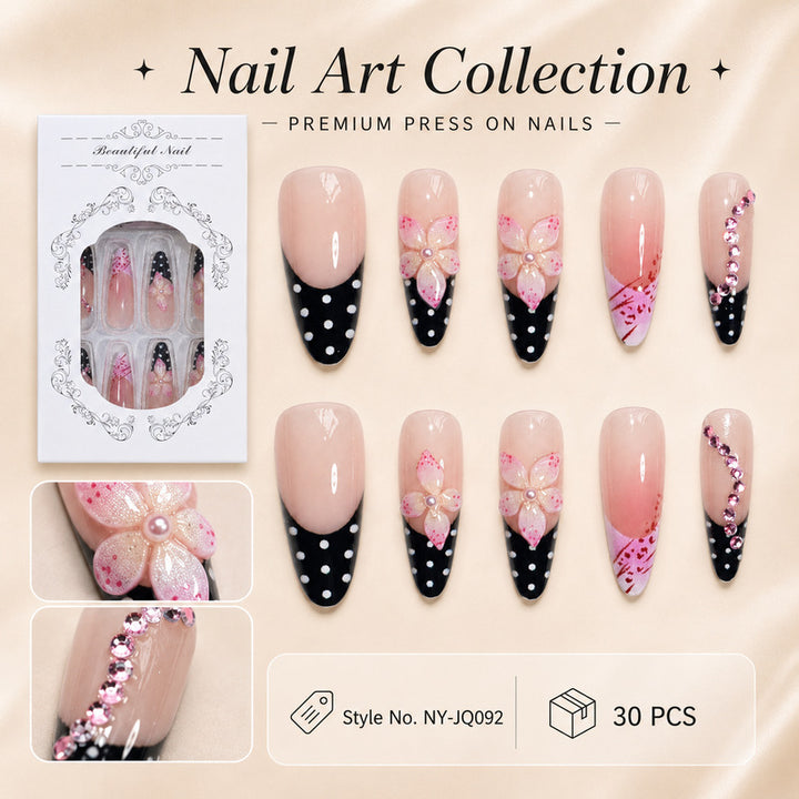 Premium Nail Stickers with Floral Patterns Kalsten