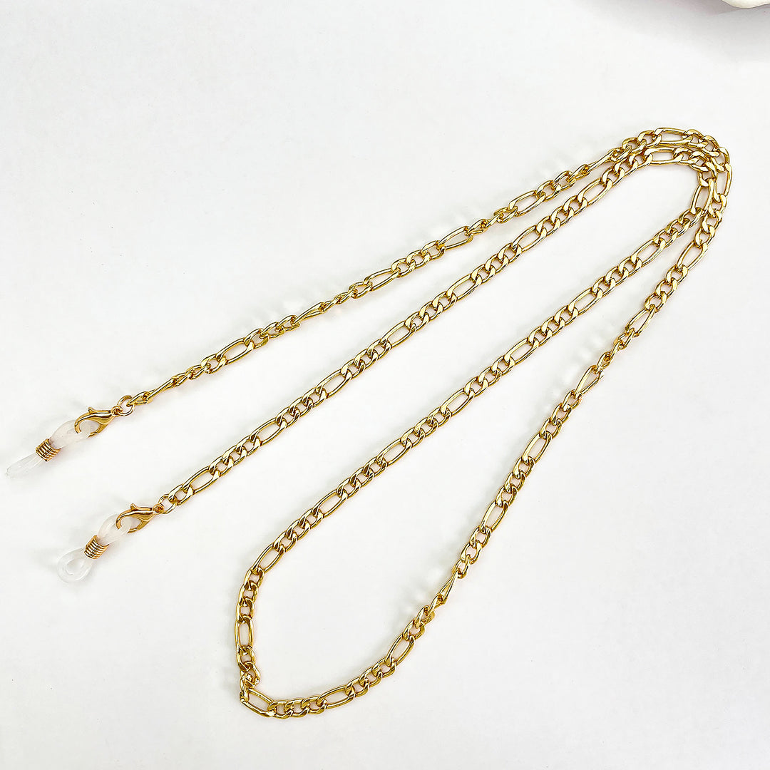 Elegant Cross-Embellished Eyewear Chain Kalsten
