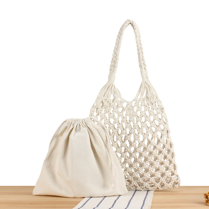 Net bag with integrated pouch Kalsten