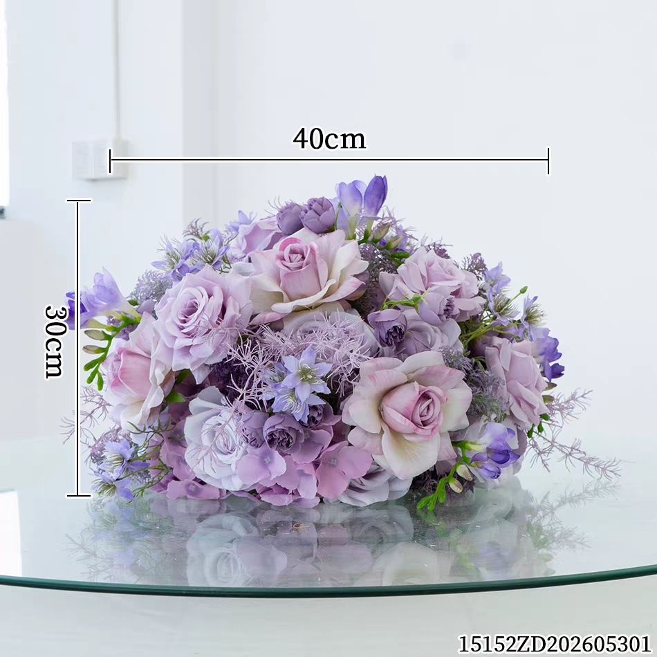 Elegant Artificial Flower Centerpiece for Table