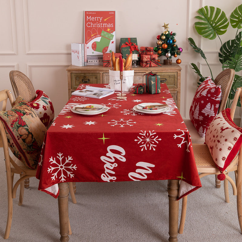 Festive Christmas Tablecloth