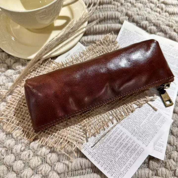 Premium Leather Pencil Case