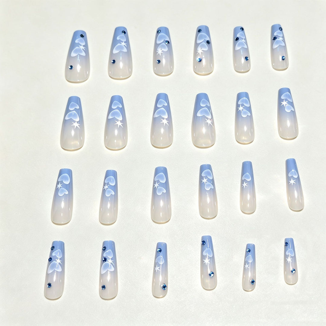 Artistic Press-On Nail Art Tips Kalsten