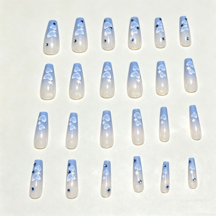 Artistic Press-On Nail Art Tips Kalsten