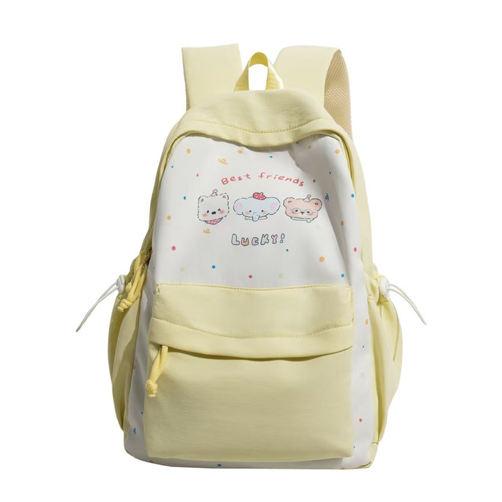 Leisure backpack with playful animal motif and practical compartments Kalsten