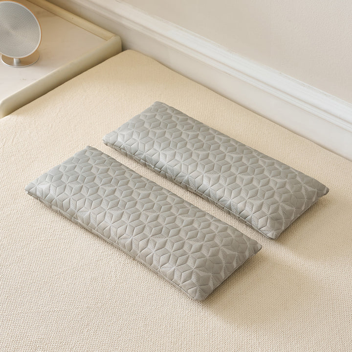 Long-format neck support pillow with breathable cover Kalsten