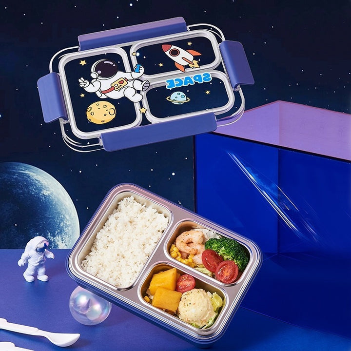 Fun-Themed Multi-Section Lunch Box