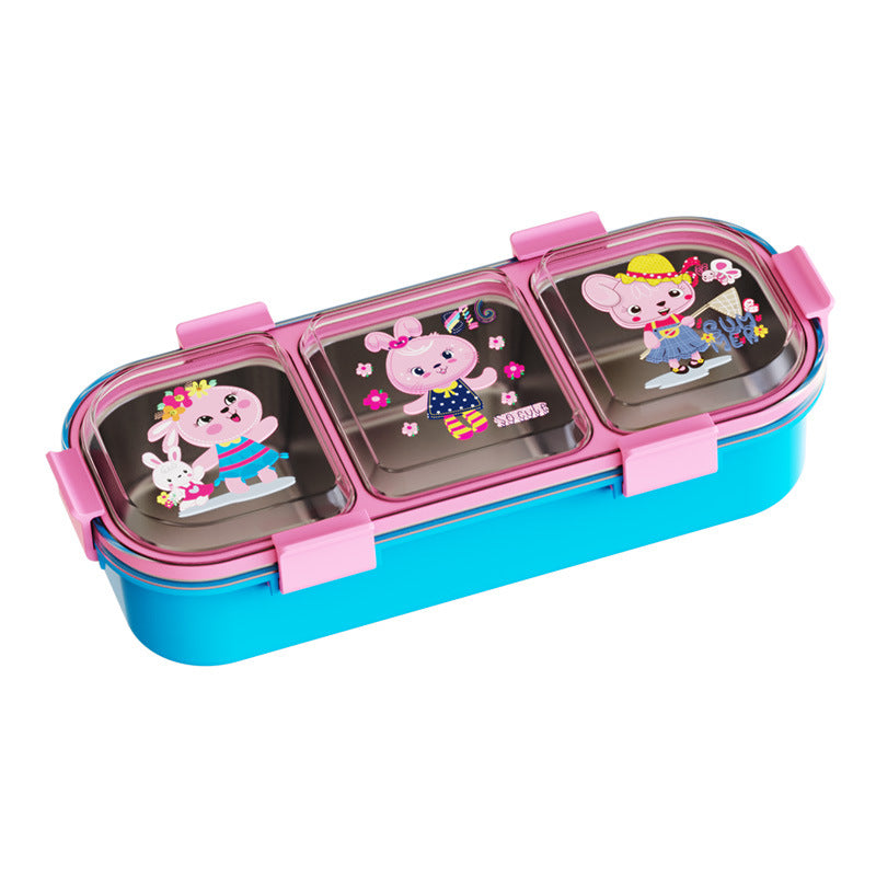 Fun-Themed Multi-Compartment Lunch Box