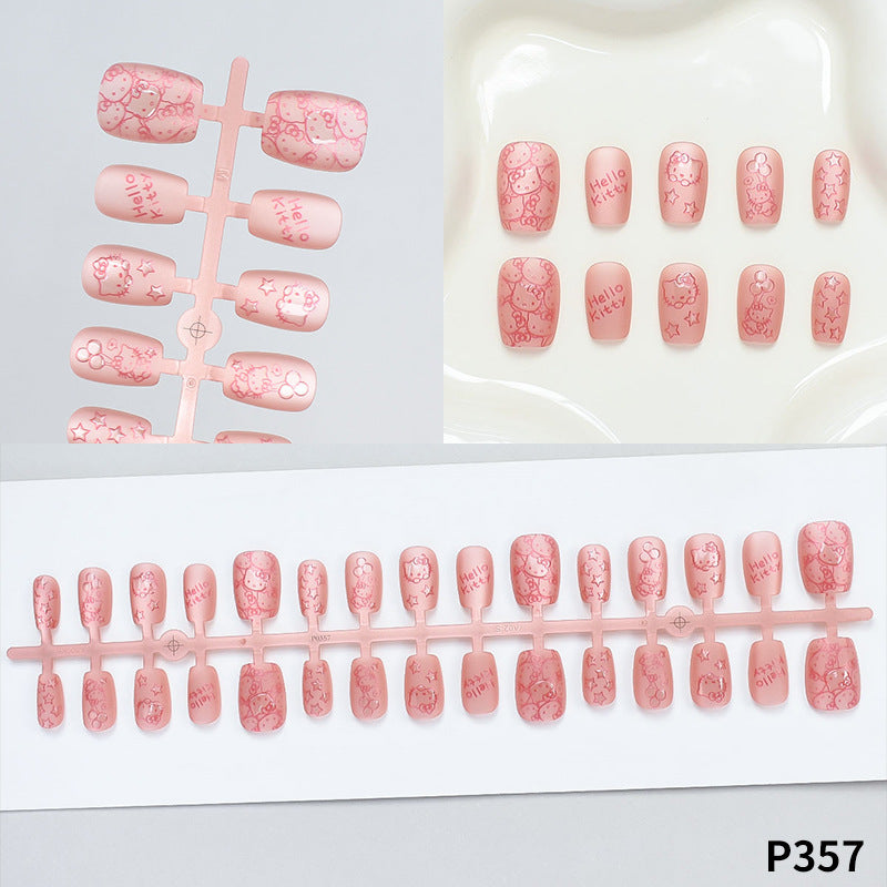 Hello Kitty Themed Press-On Nail Set Kalsten