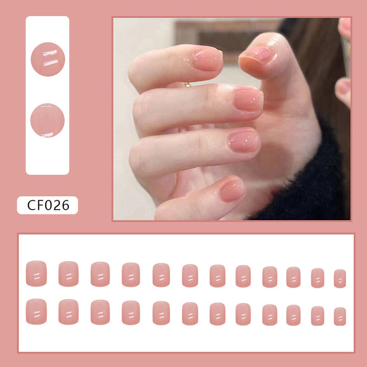 Glossy Gel Press-On Nail Set Kalsten