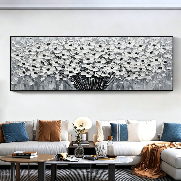 Abstract Floral Canvas Art for Home