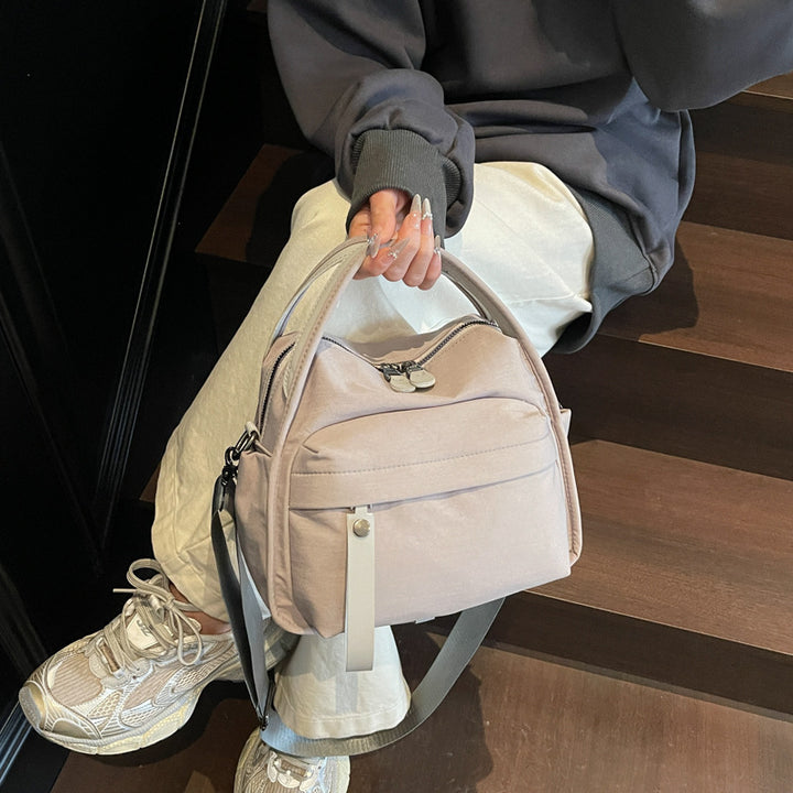 Versatile Multi-Pocket Satchel Bag Kalsten