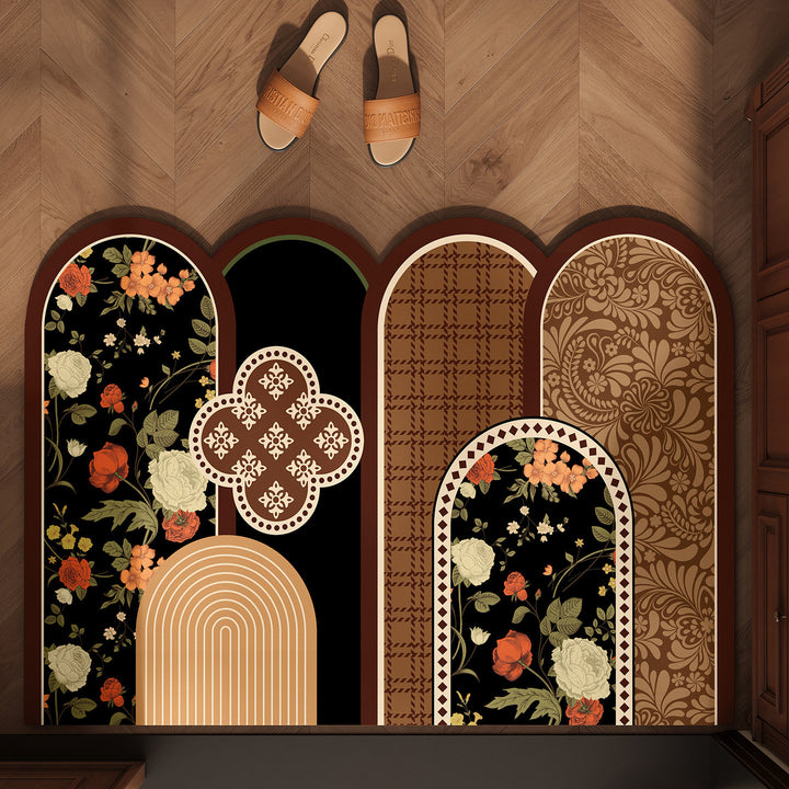 Artistic Geometric Area Mat