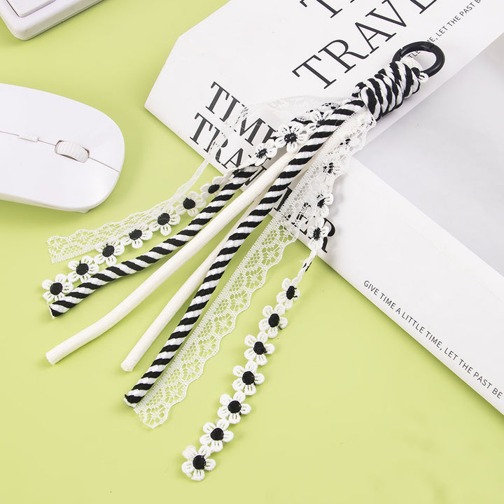 Decorative Lace and Braided Keychain Kalsten