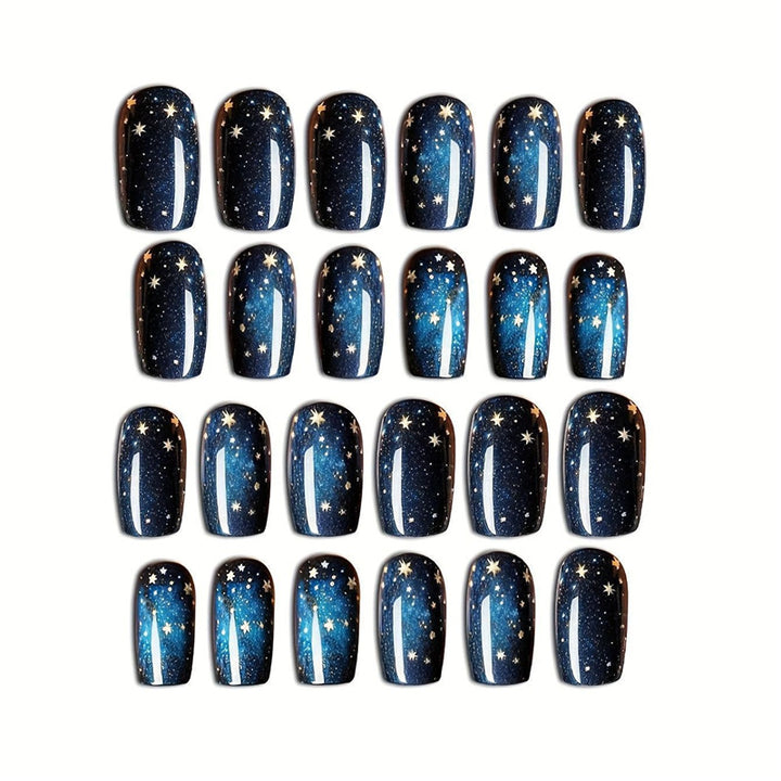 Celestial Starry Night Press-On Nail Set Kalsten