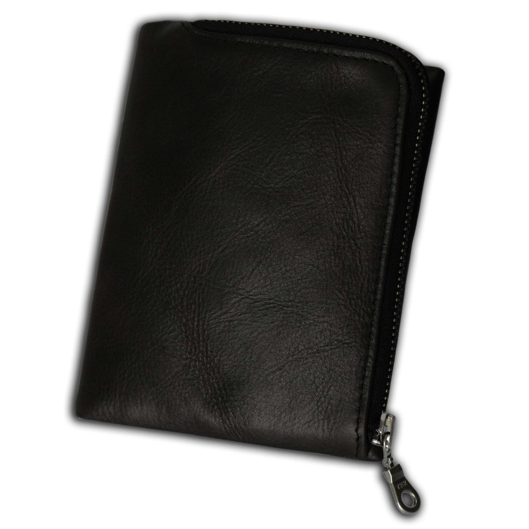 Zippered Leather Organizer Wallet Kalsten