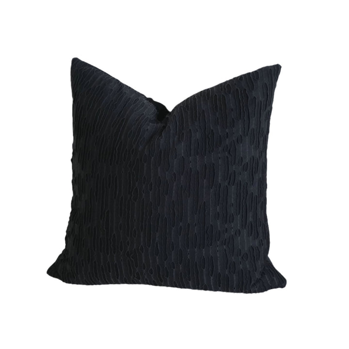 Macrame Cushion Cover with Hand-Knotted Fringe Edge Kalsten