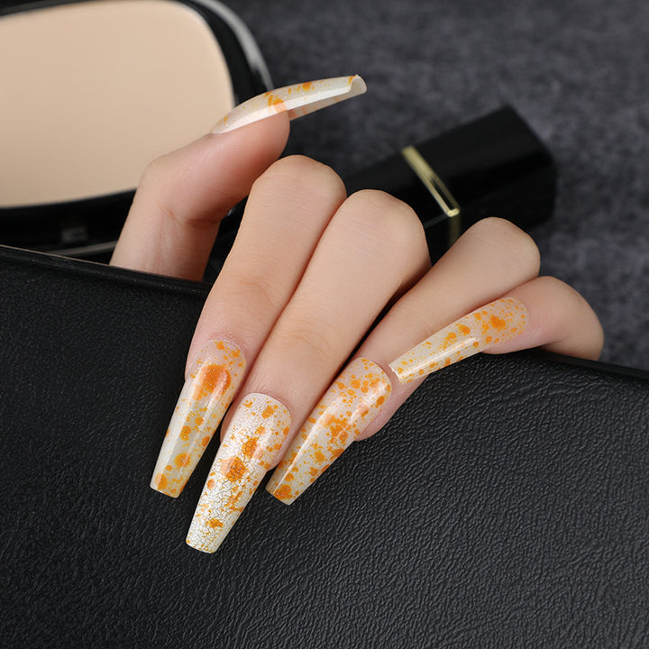 Artificial nails with delicate floral design Kalsten