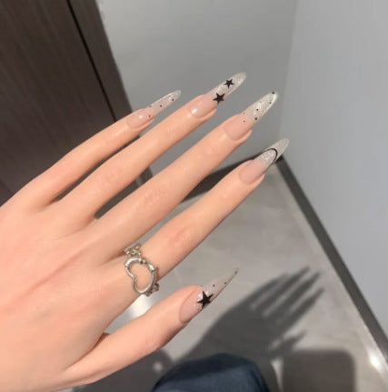 Artistic Heart Pattern Nail Art Extensions Kalsten