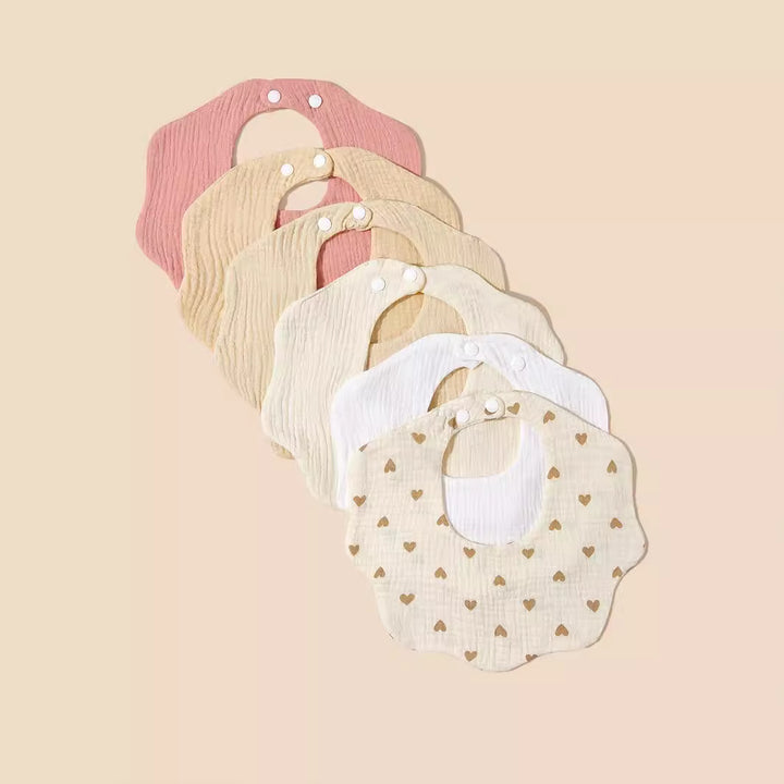 Soft Muslin Baby Feeding Apron kalsten
