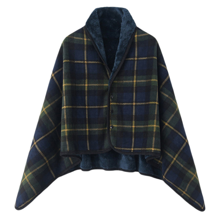 Ladies elegant warmkeeping poncho blanket Kalsten