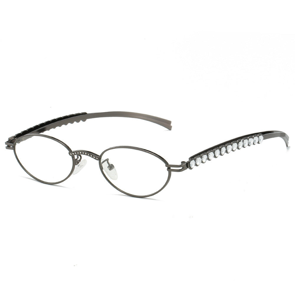 Elegant Oval Frame Glasses Kalsten