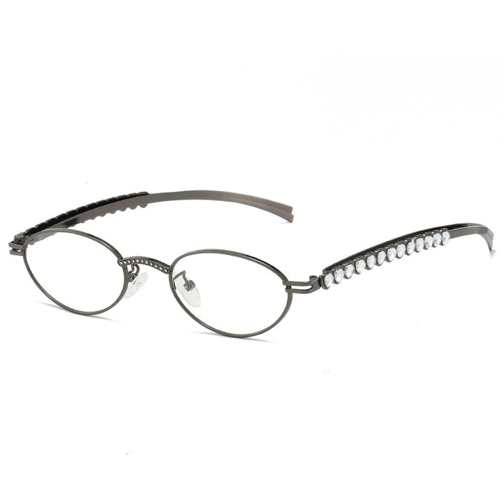 Elegant Oval Frame Glasses Kalsten