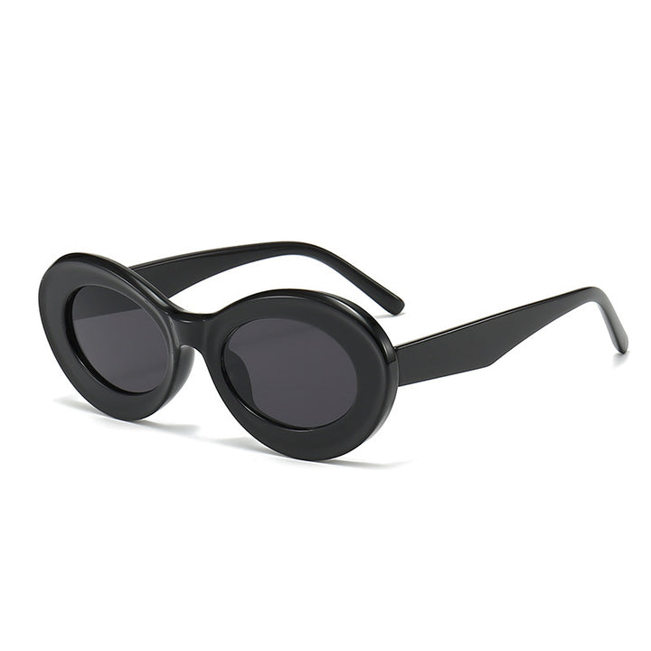 Women’s fashionable oval-shaped sunglasses with innovative design Kalsten