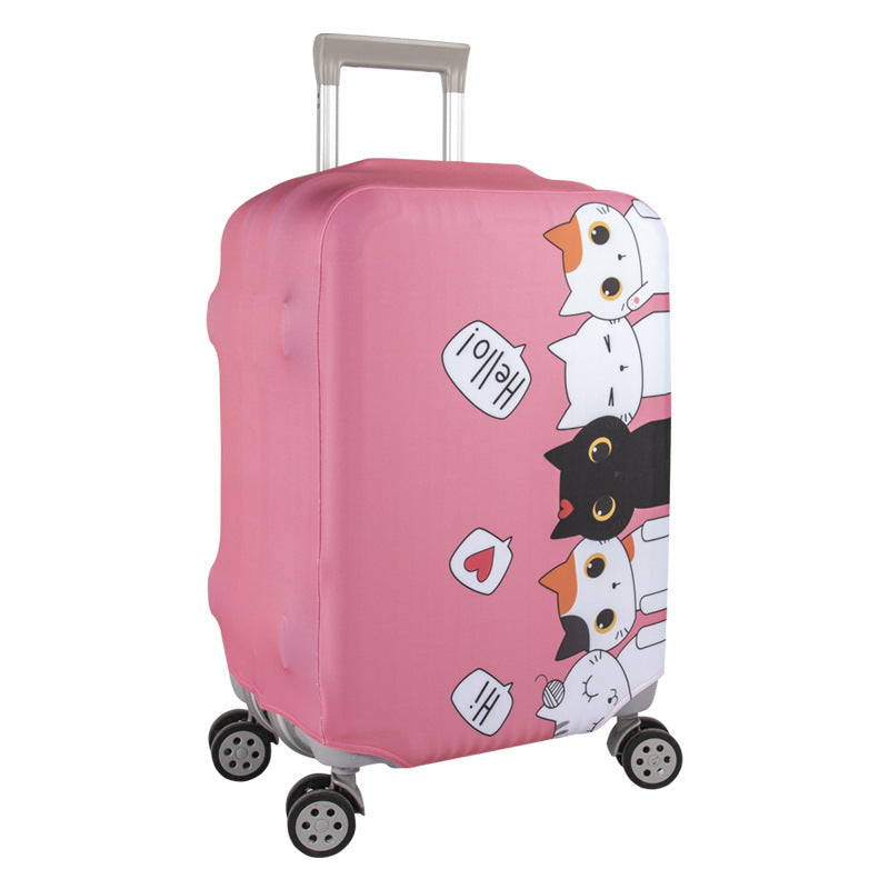 Women's Hard Shell Suitcase with Colorful Mexico Design Kalsten