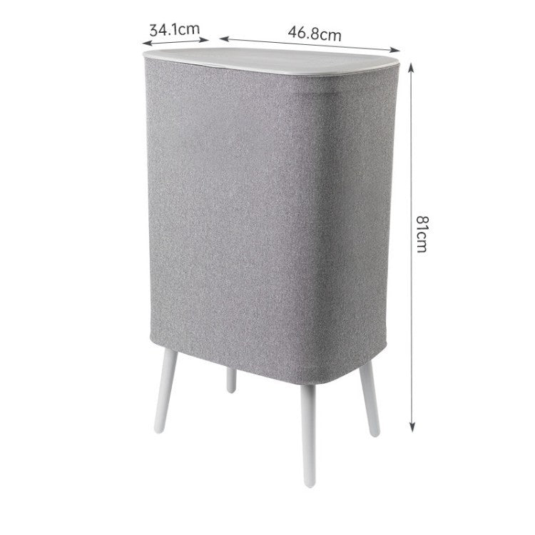 Practical laundry container with stylish lid Kalsten